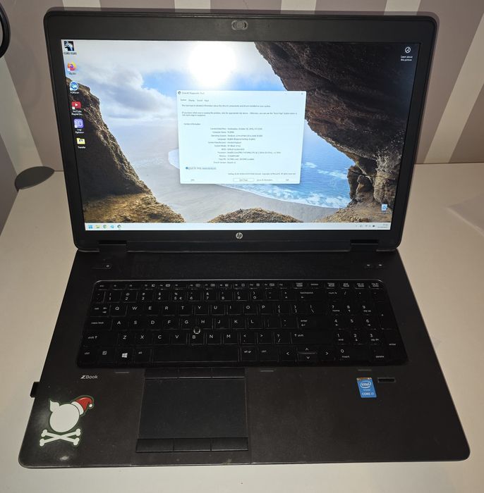Laptop HP Zbook 17 G2 , 32Gb Ram , 4Gb Video