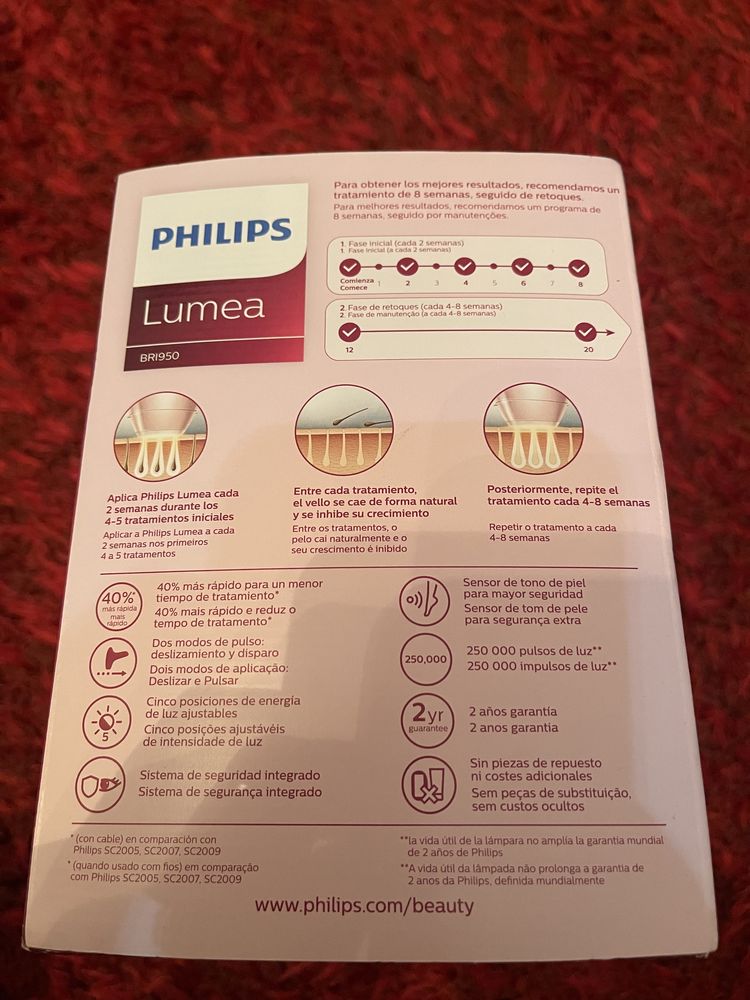 Philips Lumea Prestige BRI950