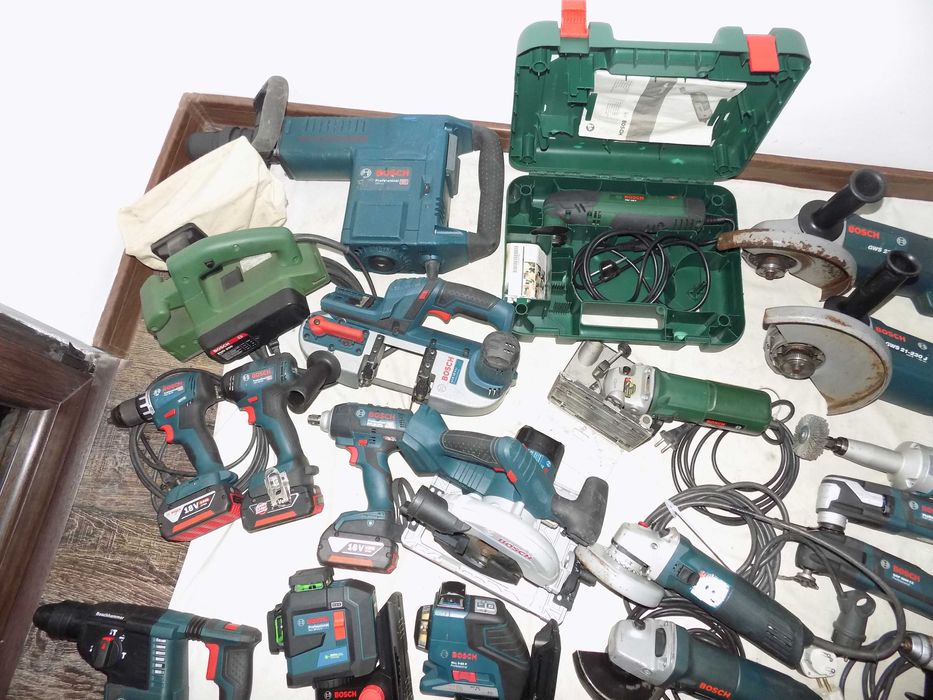 Picamer Bosch GSH 11 E, laser 3 fasciculi GLL 80-33G ,roto GBH 18V -26