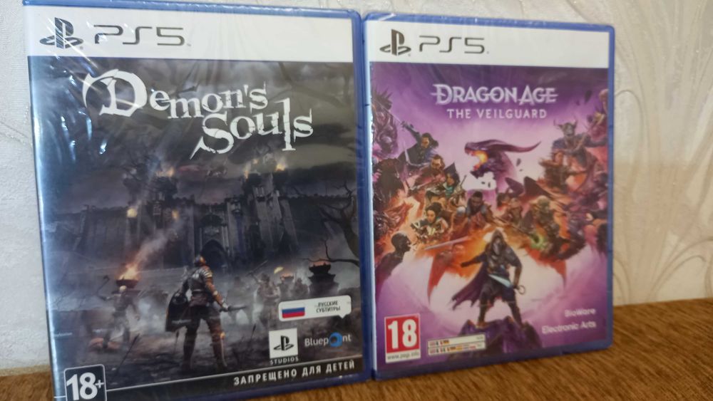 игры для PS5 Demon's Souls и Dragon Age: The Veilguard (Новые)