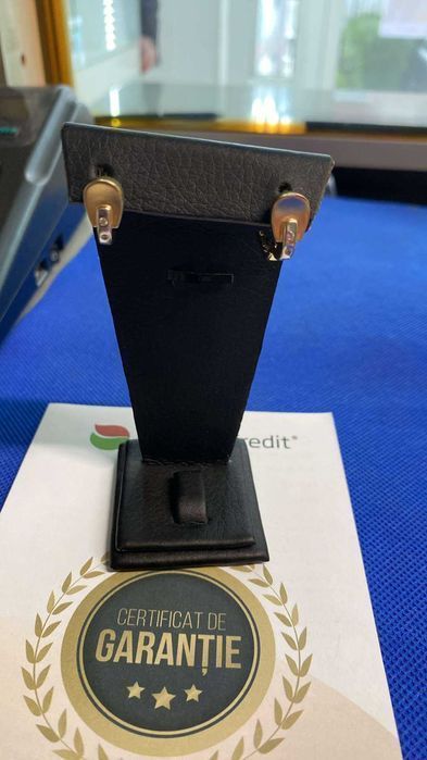 Cercei aur 14k 4.65g (Tomesti b 31231.3)-Garantie 2 ani