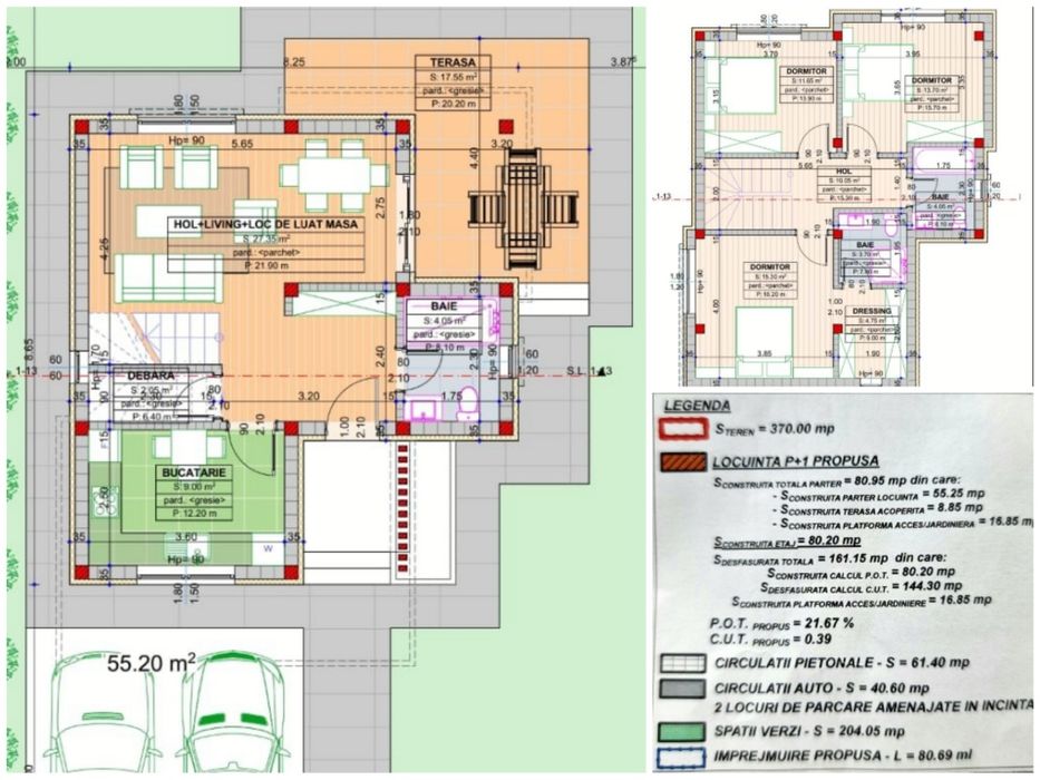 Casa in cartier rezidential zona metro-magnolia toate utilitatiile