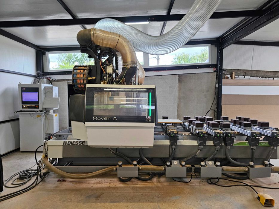 CNC  5 осен Дървообработващ център BIESSE ROVER A 1332 ATC