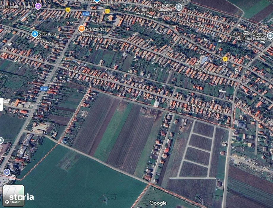 Vindem parcele cu PUZ si utilitati in Halchiu