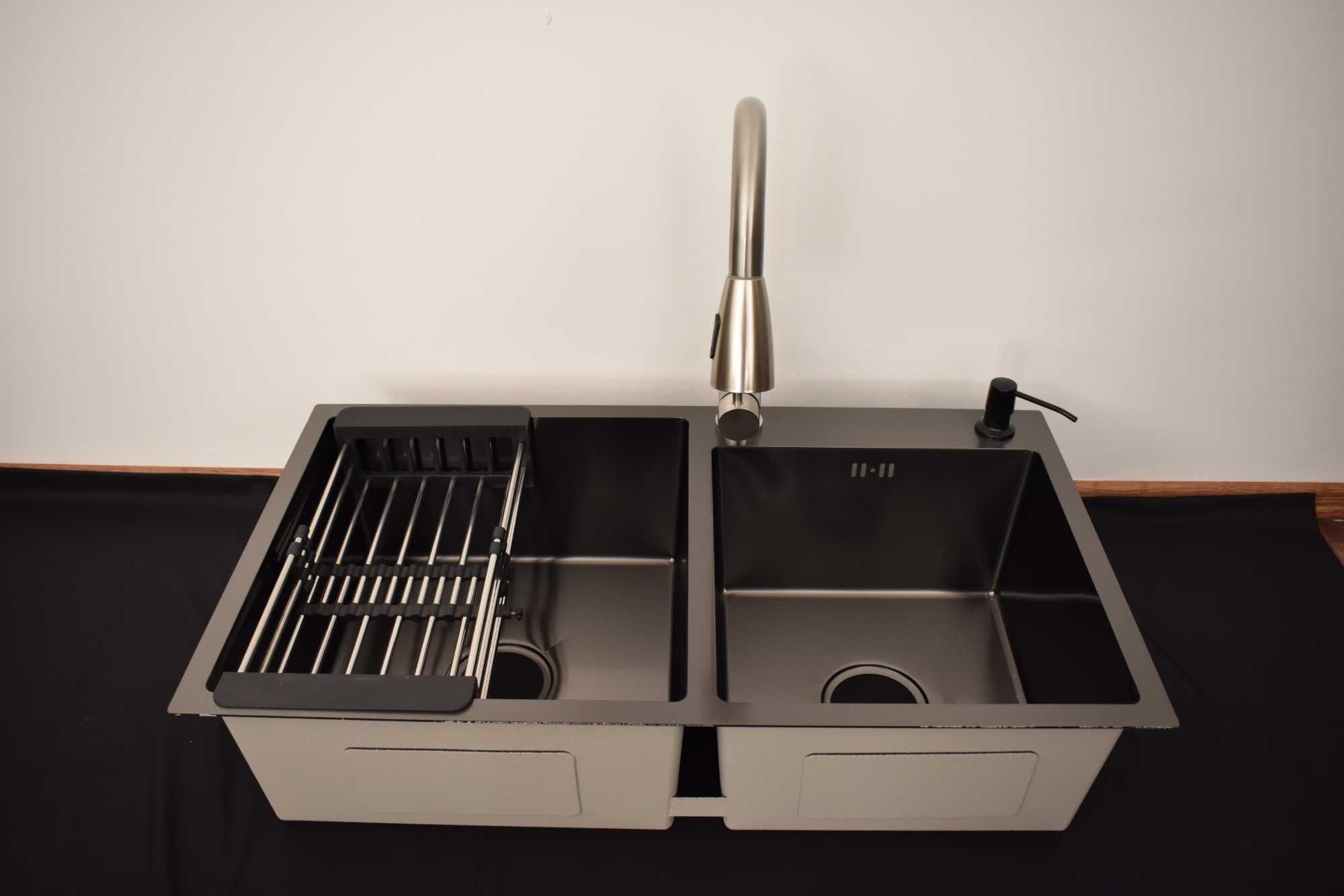 SET COMPLET Chiuveta bucatarie inox cod 19014-5