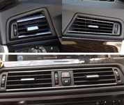 Grila Clima Aer centrala spate ventilatie crom BMW F10 F11 F18 seria 5