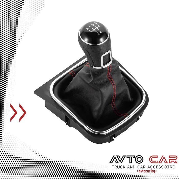 Топка с маншон за скоростен лост VW Golf mk5 mk6 Голф мк5 мк6