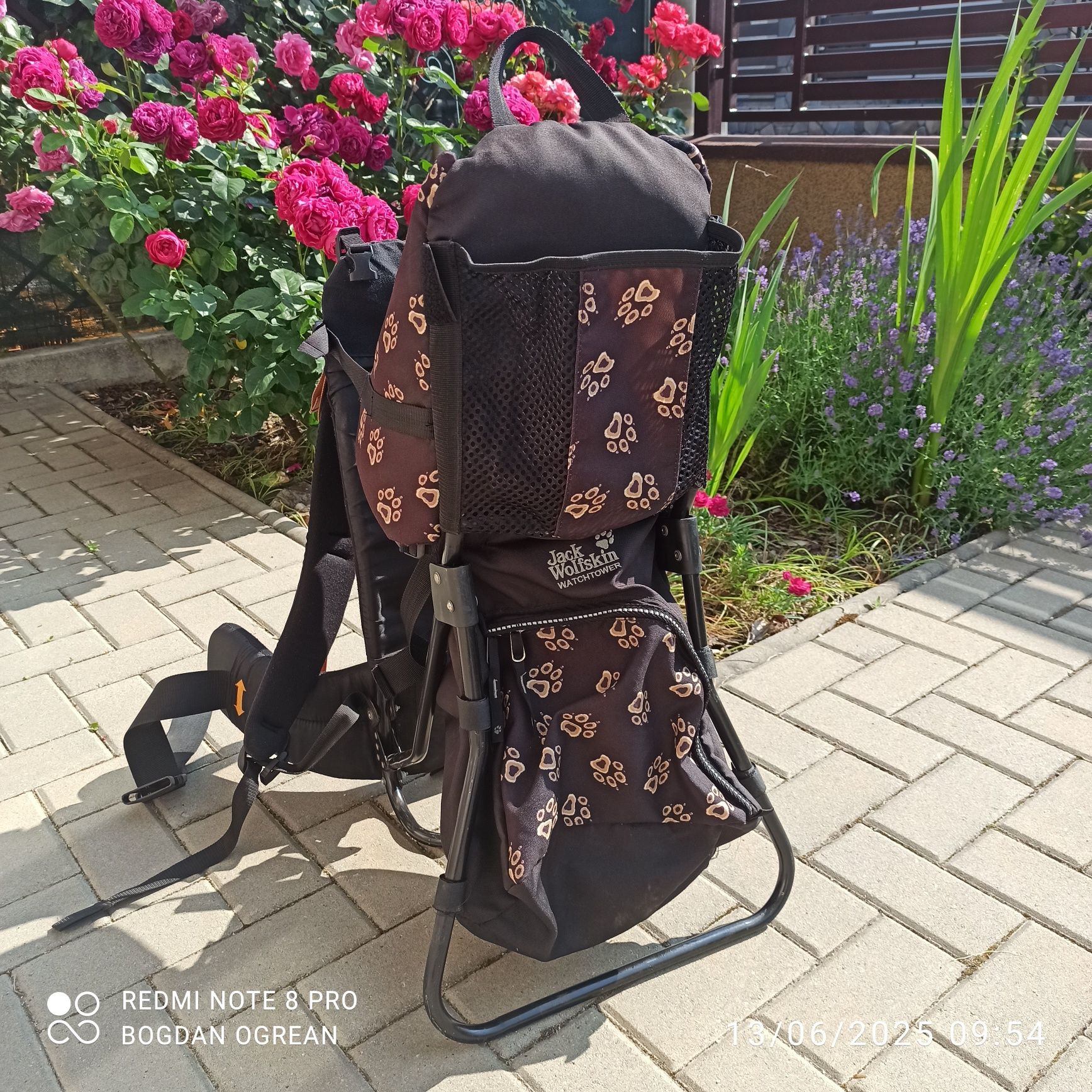 Rucsac cărat copil Jack Wolfskin Watchtower