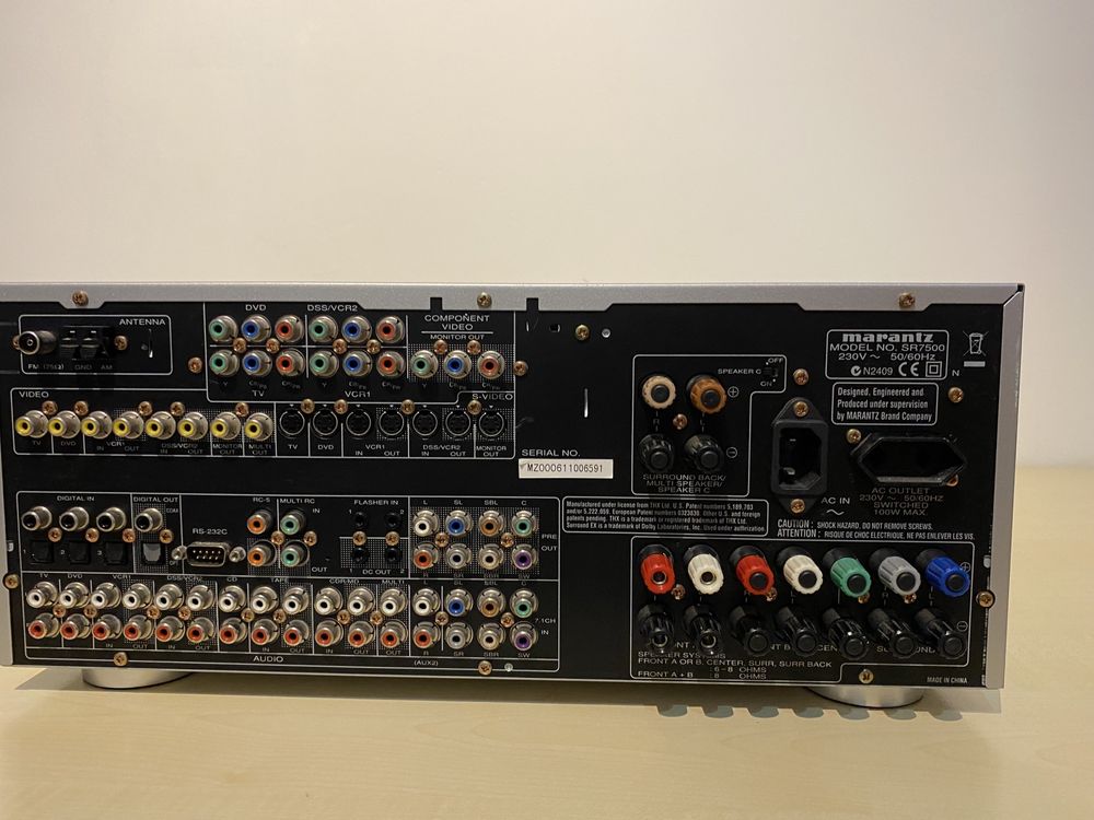 Statii Denon AVC-A10 SE si Marantz SR 7500
