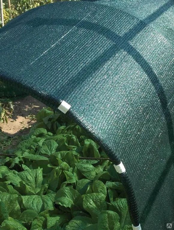 сетка солнцезащитная для огорода