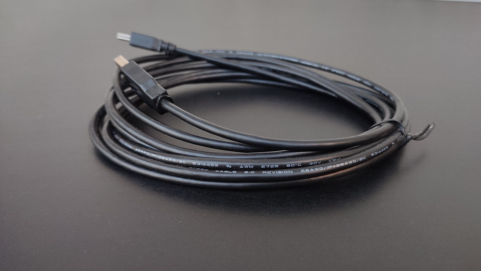 cablu ecranat de mare viteza usb - mini usb 2.0 3 metri revision