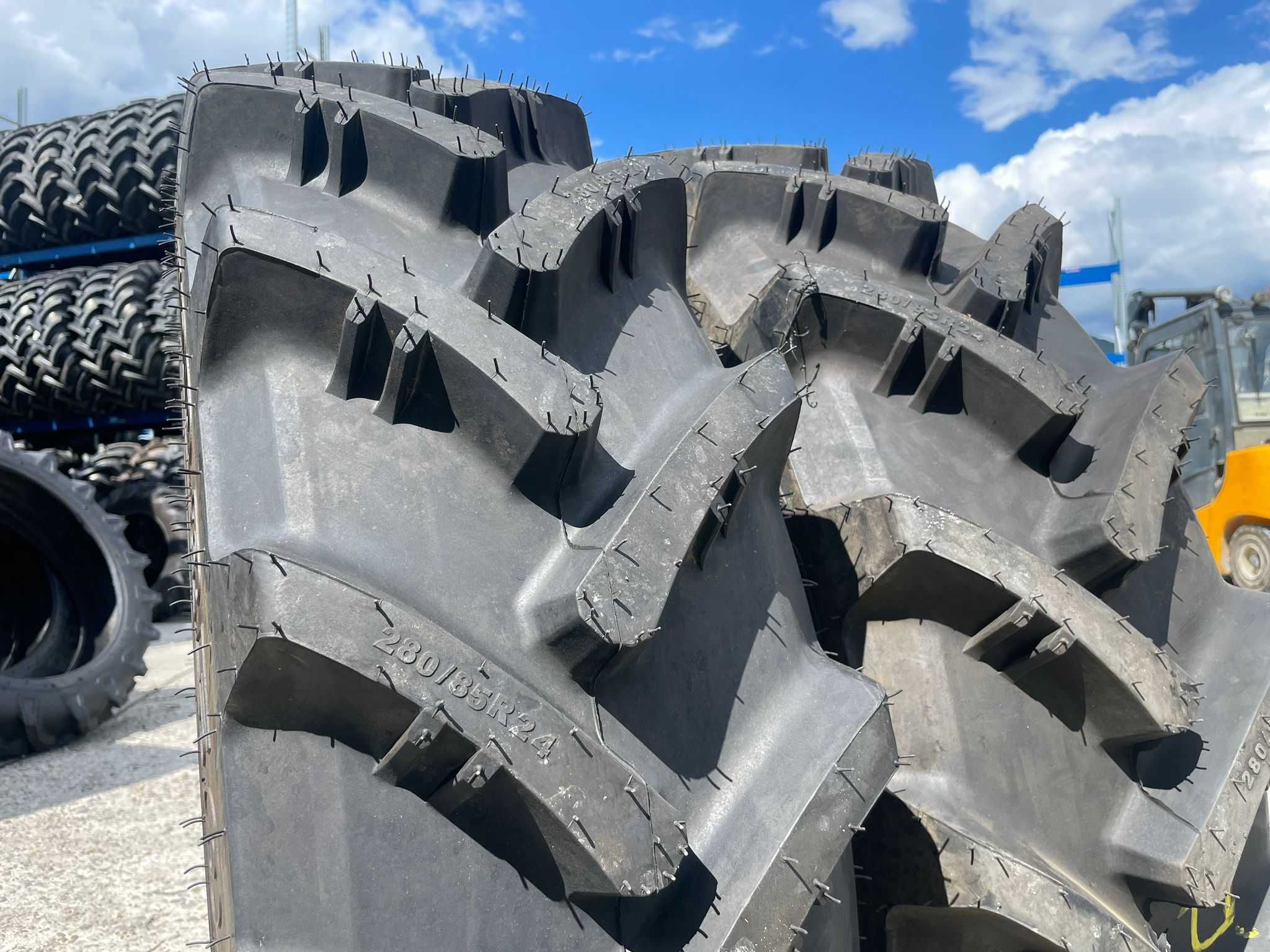 Anvelope radiale 280/85r24 cauciucuri noi 11.2r24 tractor