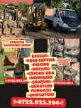 Fose septice - excavari / sapaturi - piscine - defrisari - fundatii