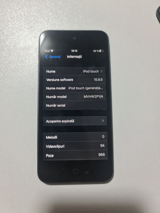 Ipod touch 7 impecabil