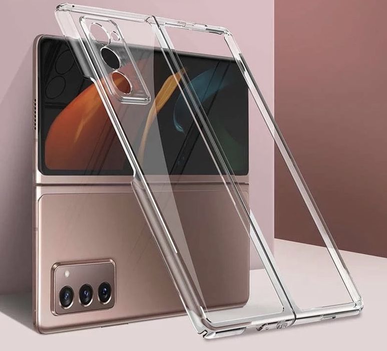 Samsung Z FLIP FOLD 3 4 5 6 7 Husa Transparenta Plastic Fata Spate Cl