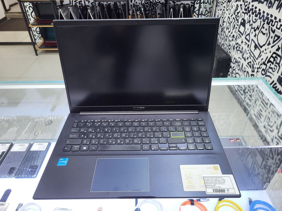 Ноутбук Asus core i3 1115g4 Озу 8гб ssd512gb рассрочка Реал ломбард