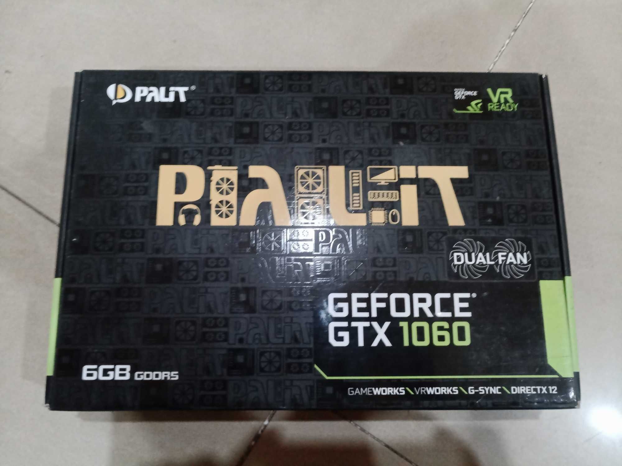 Видеокарта Palit geforce GTX 1060 6GB