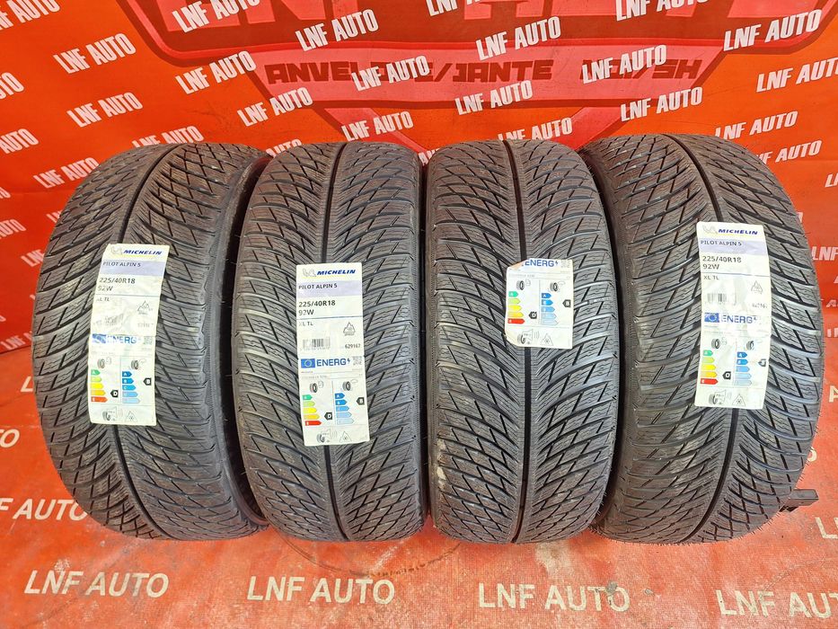 Anvelope de IARNA - 225/40/18 - Michelin 5 - NOI - DOT 2021 !