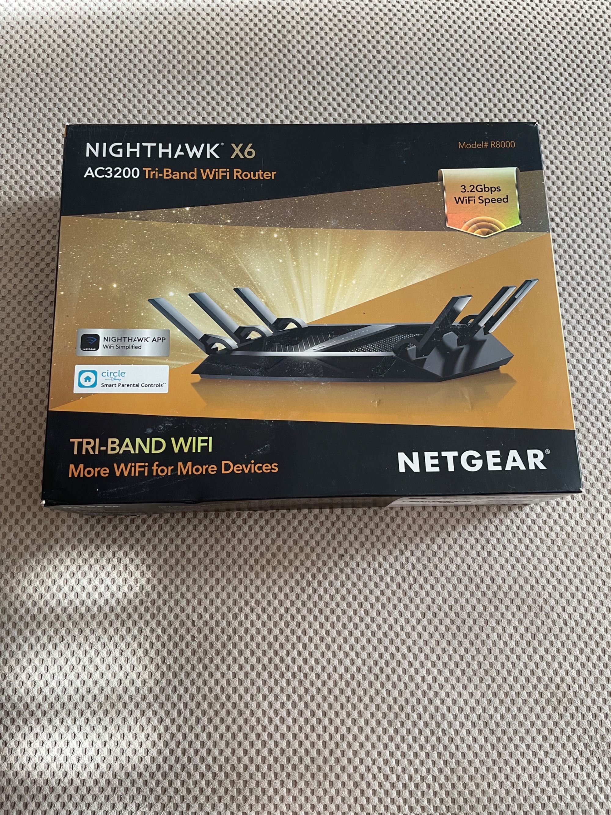 Рутер Netgear Nighthawk X6 AC3200 R8000