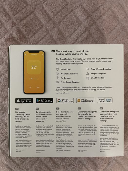 Cap termostatic Tado smart