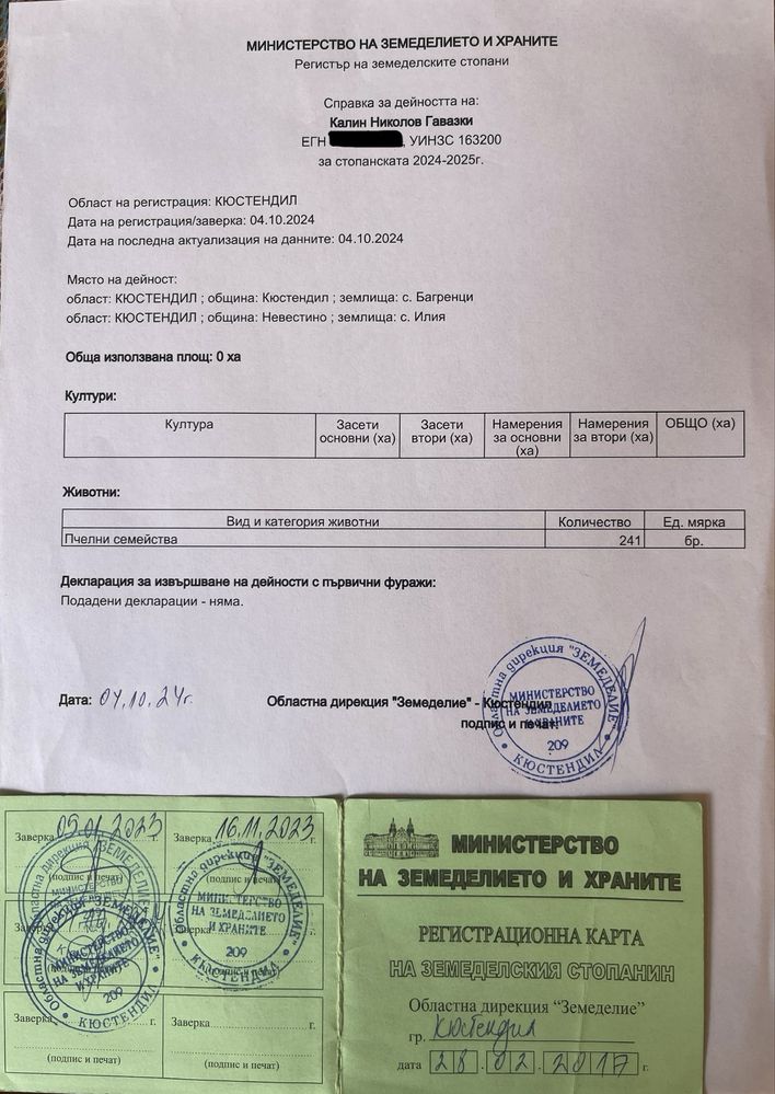 Пчелни семейства