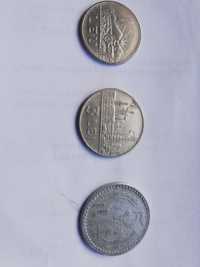 Colectie monede 1 leu si 3 lei din 1966 si 5 lei din 1978 - impecabile