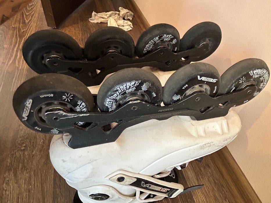 Ролери Seba FR1 80 White FR SKATES 42p