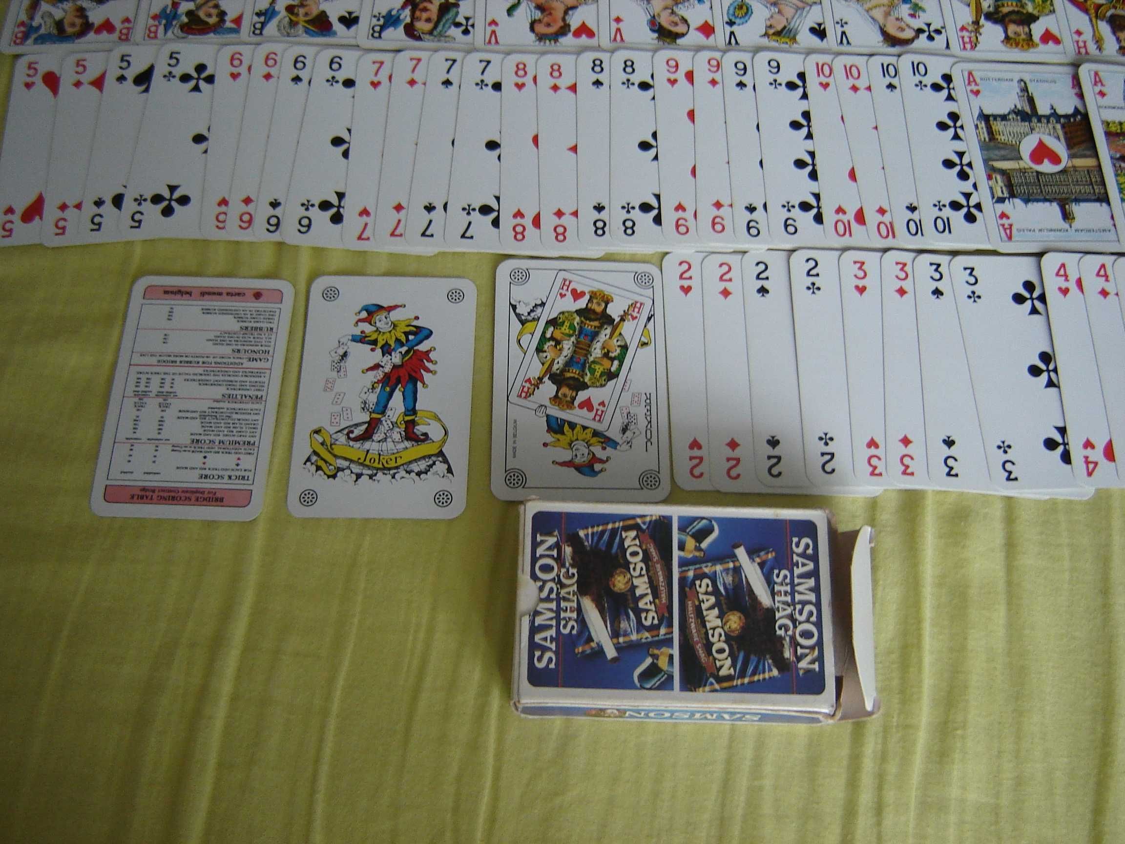 Carti de joc anii 90 Belgia