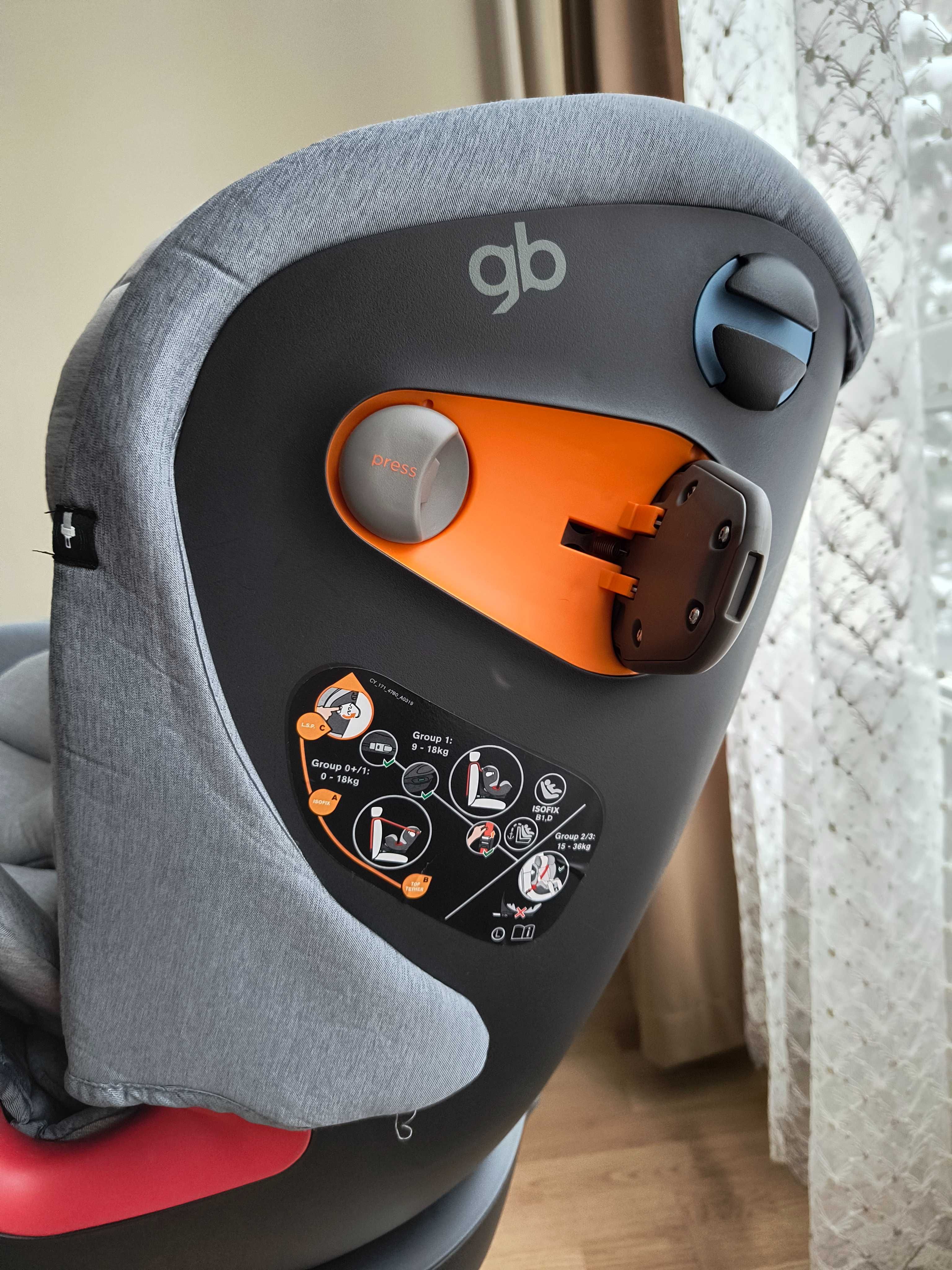 Детско столче за кола GB Uni all