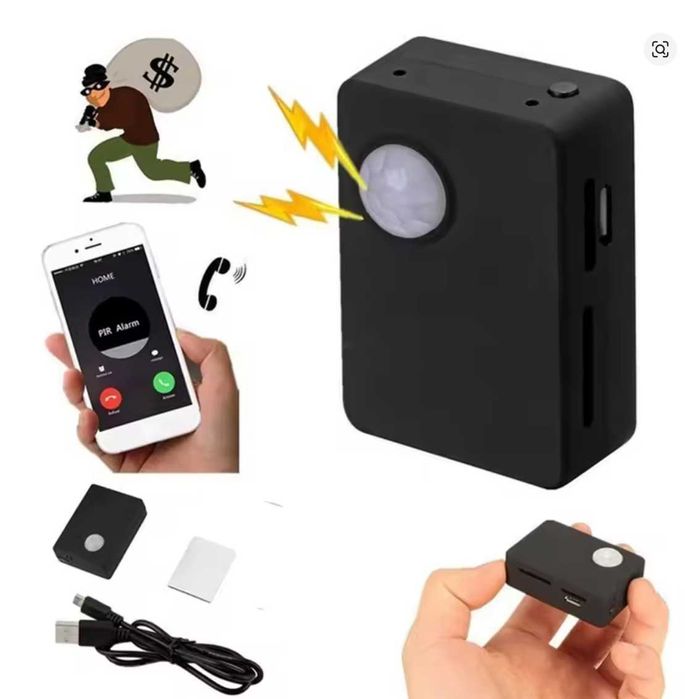 microfon cu camera ascunsa microfon cartela SIM camera video spion