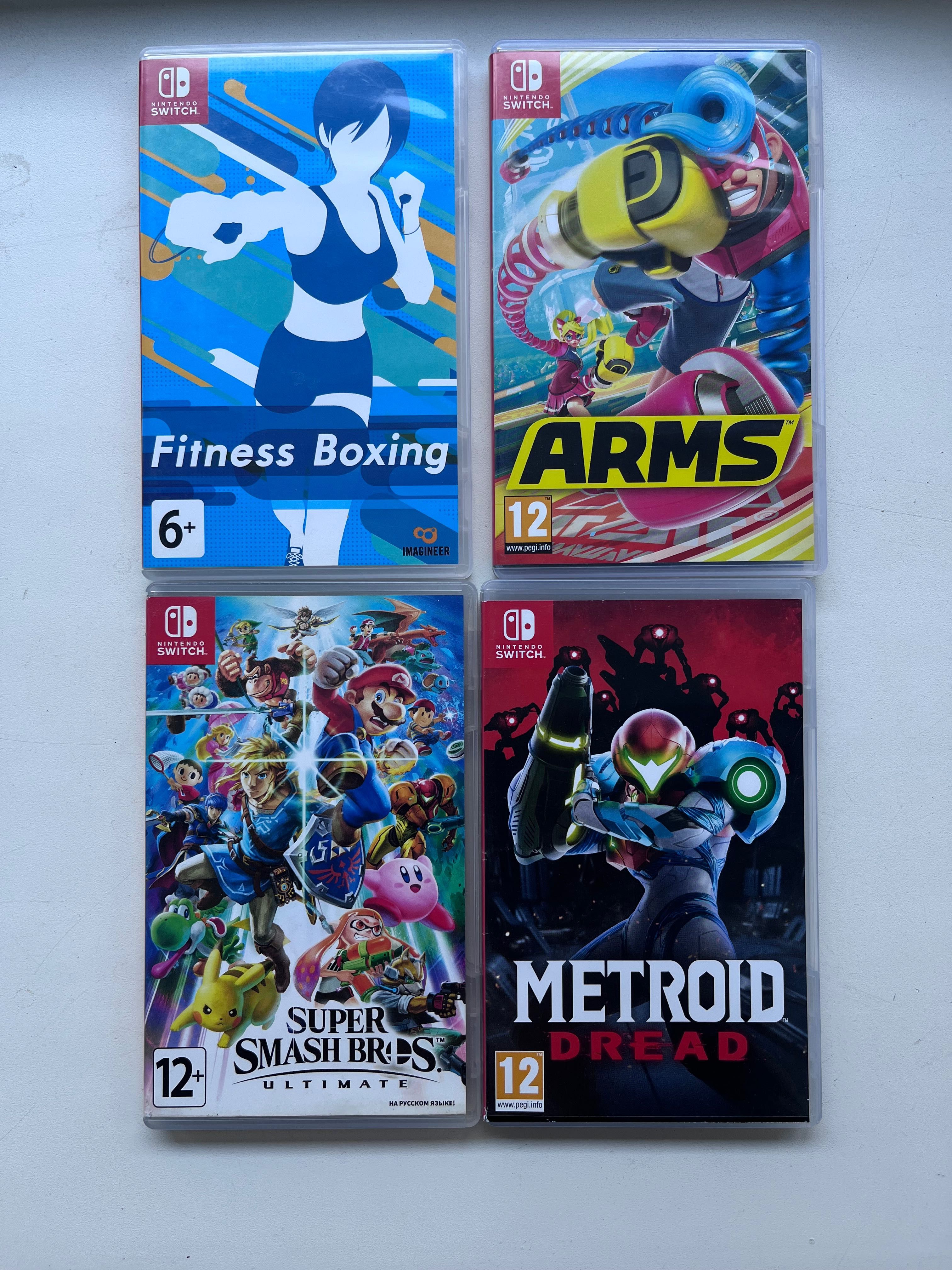 Игры для Nintendo Switch: Zelda, Smash, Bioshock, Metroid и др.