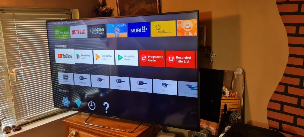 Уникален огромен 75 инч Sony bravia KDL75w855c неразличим от нов