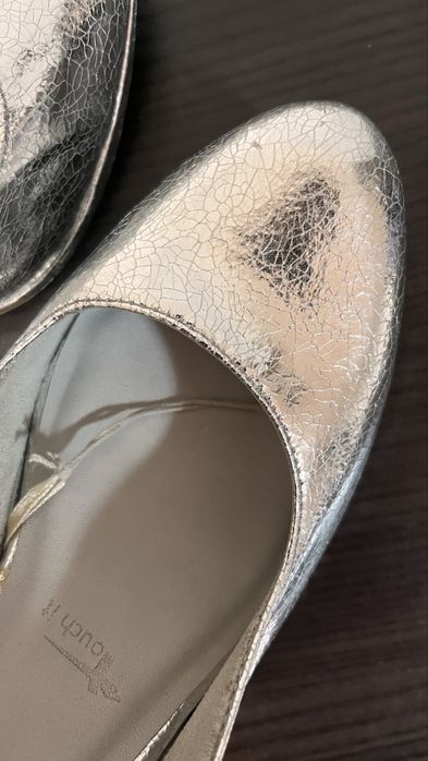 Парти обувки на ток Tamaris сребърни/37