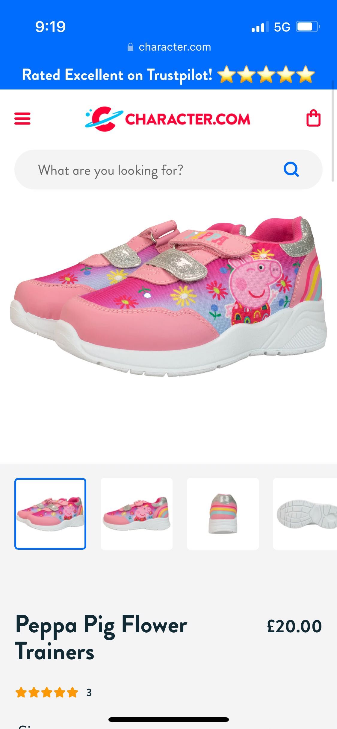 Маратонки Peppa pig