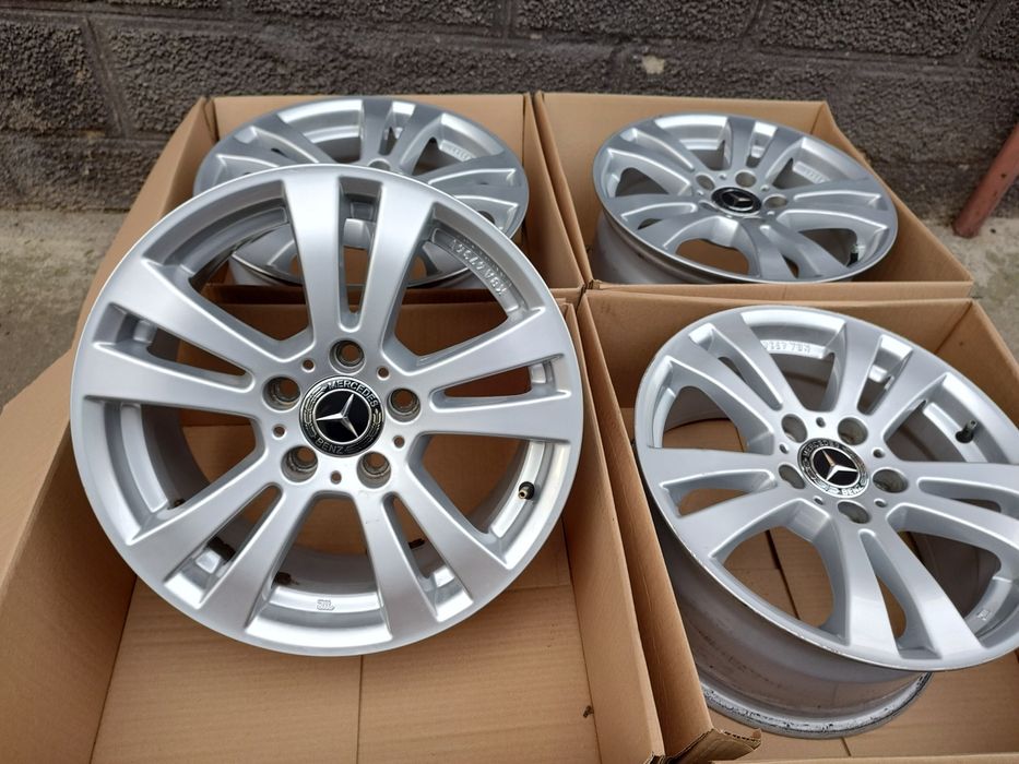 Vând Jante Aliaj Mercedes 5x1112 R16 Stare foarte bună Import Germania