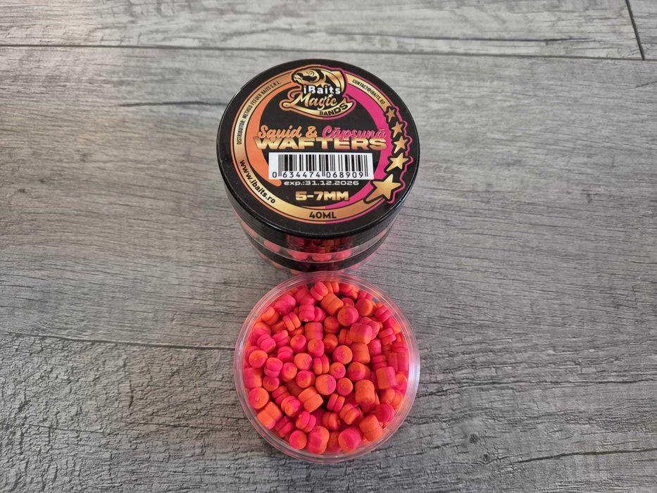 Set 6 arome  iBaits Magic Wafters  5x7 mm