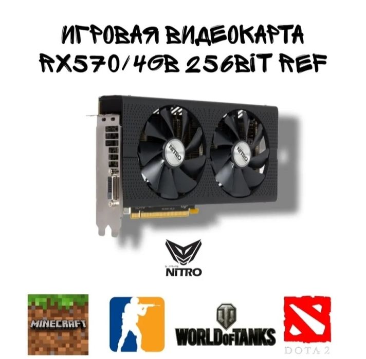 RX570 4GB, Only Dvi-D
