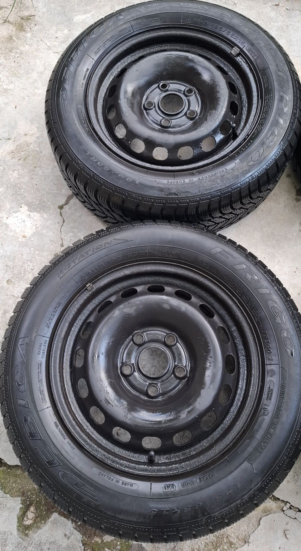 Продавам желязни джанти 15-ки 5×112.