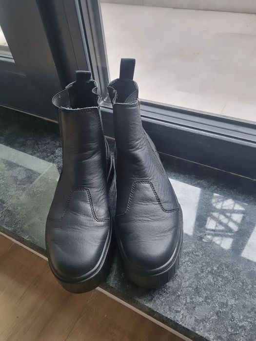 Ghete piele puma
