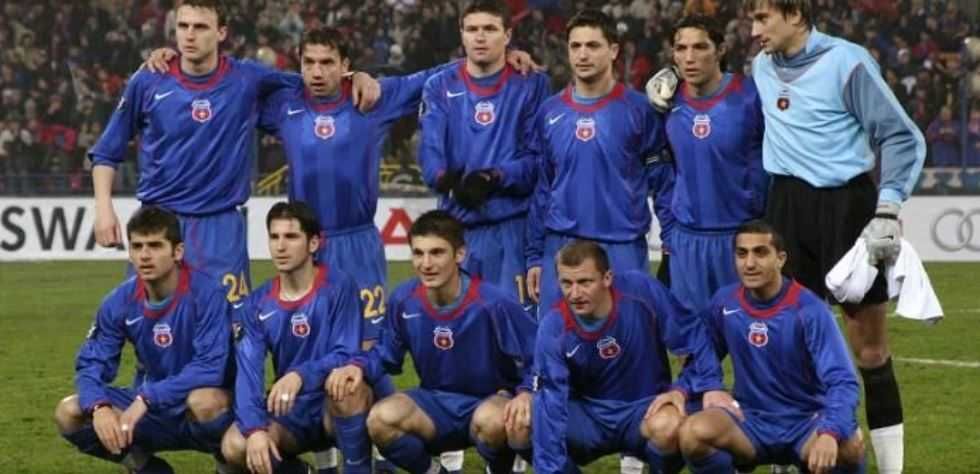 Tablou cu autografe Steaua 2004-2005