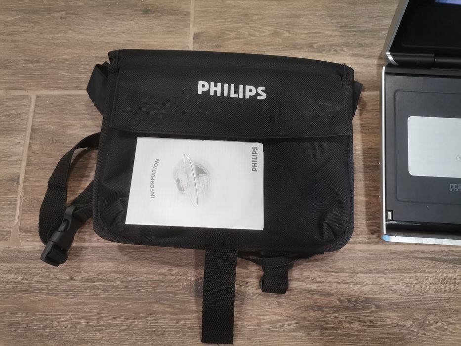 Преносим DVD Плеър Philips PET725 – Пълен комплект!