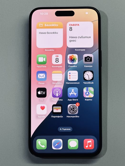 iPhone 15 ProMax Black 88% battery