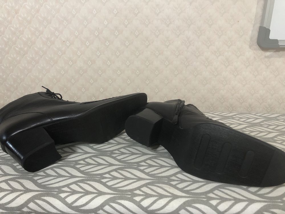 Ботинки женские кожанные