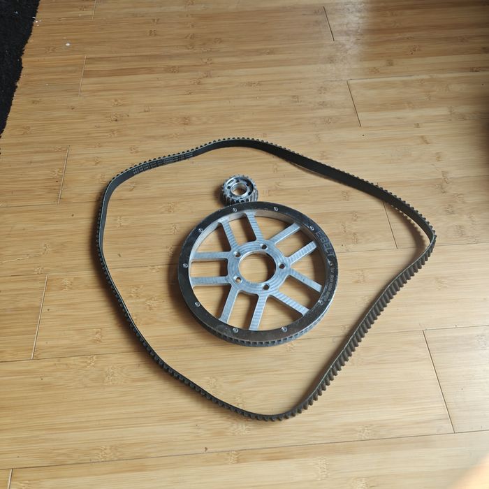 Conversie Belt drive Surron, curea Kevlar!