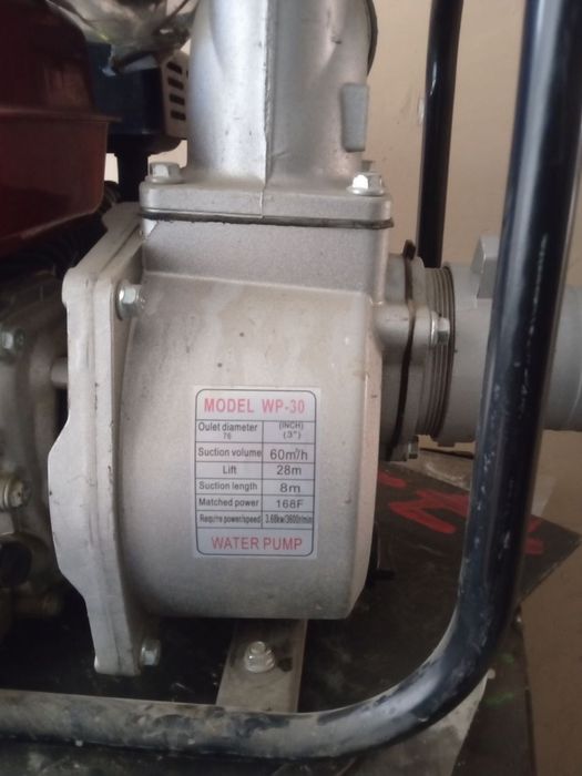 Motopompa suv tortish nasosi