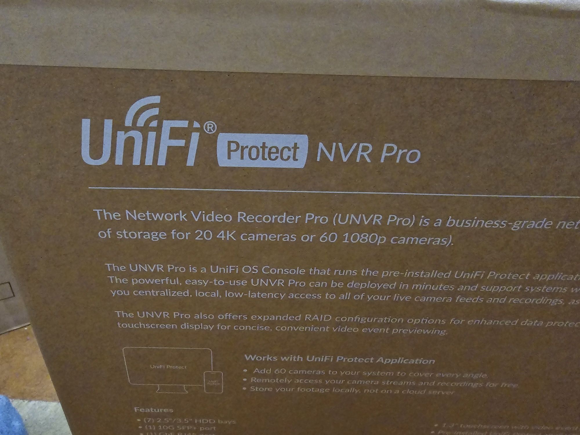 Ubiquiti UNVR-Pro (Network Video Recorder Pro)