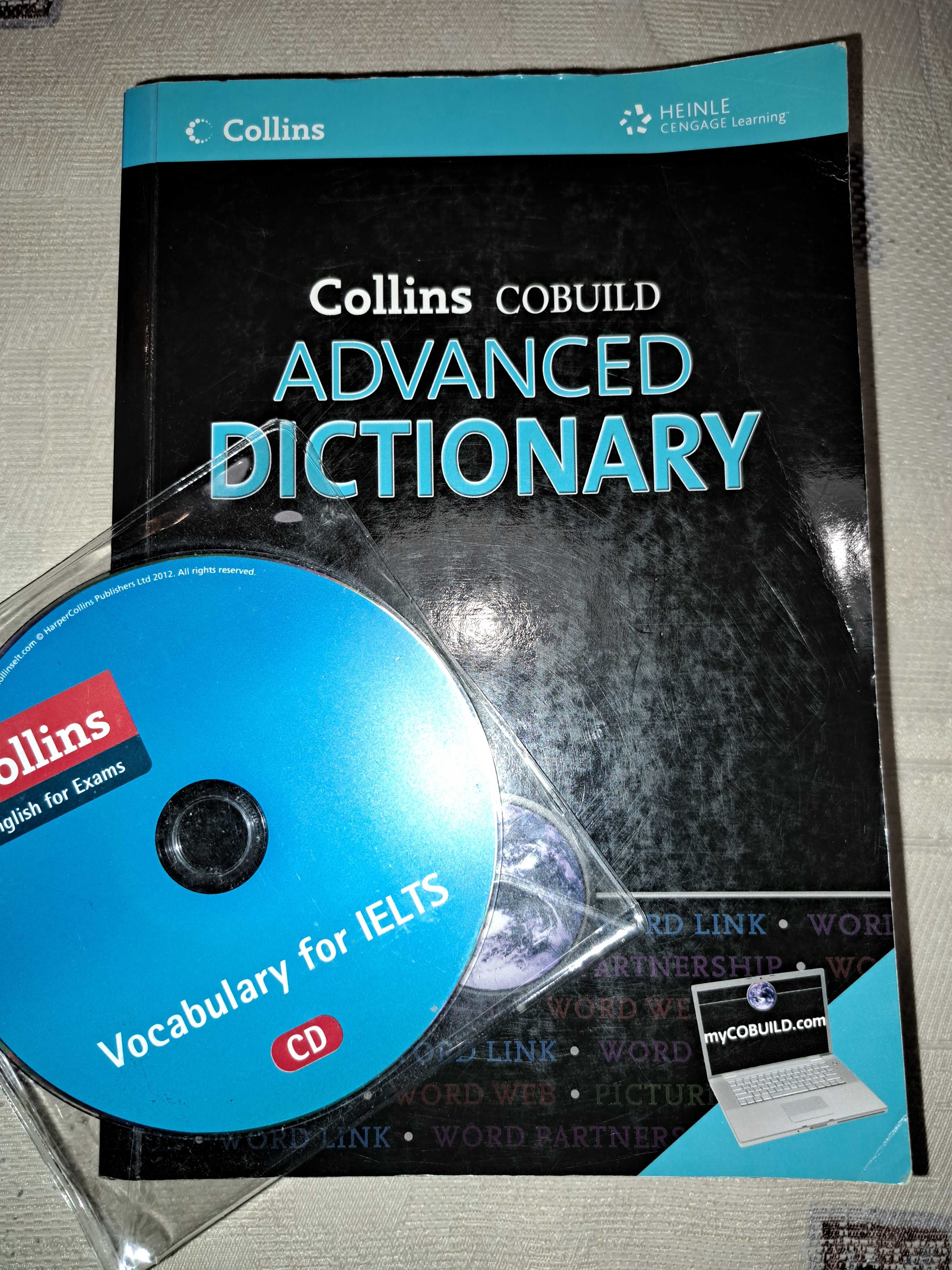 Collins Çobuild ADVANCED DICTIONARY с оригинален диск 1888 стр