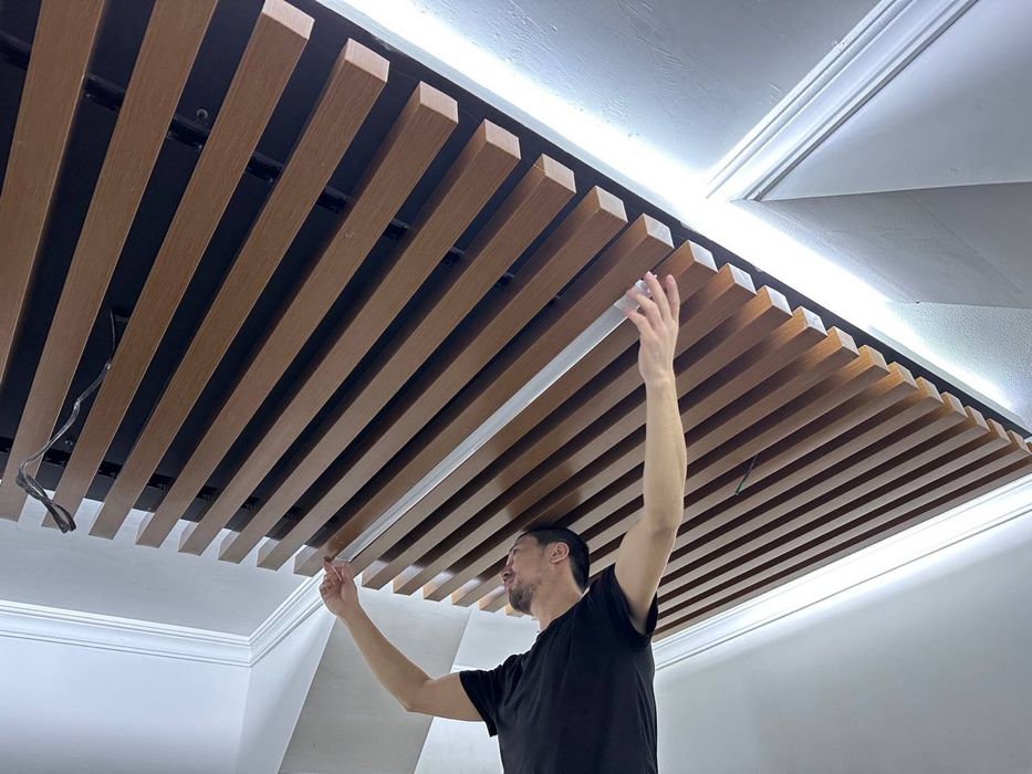 Armstrong Grilyato Reechniy подвесной потолок Грилято Армстронг