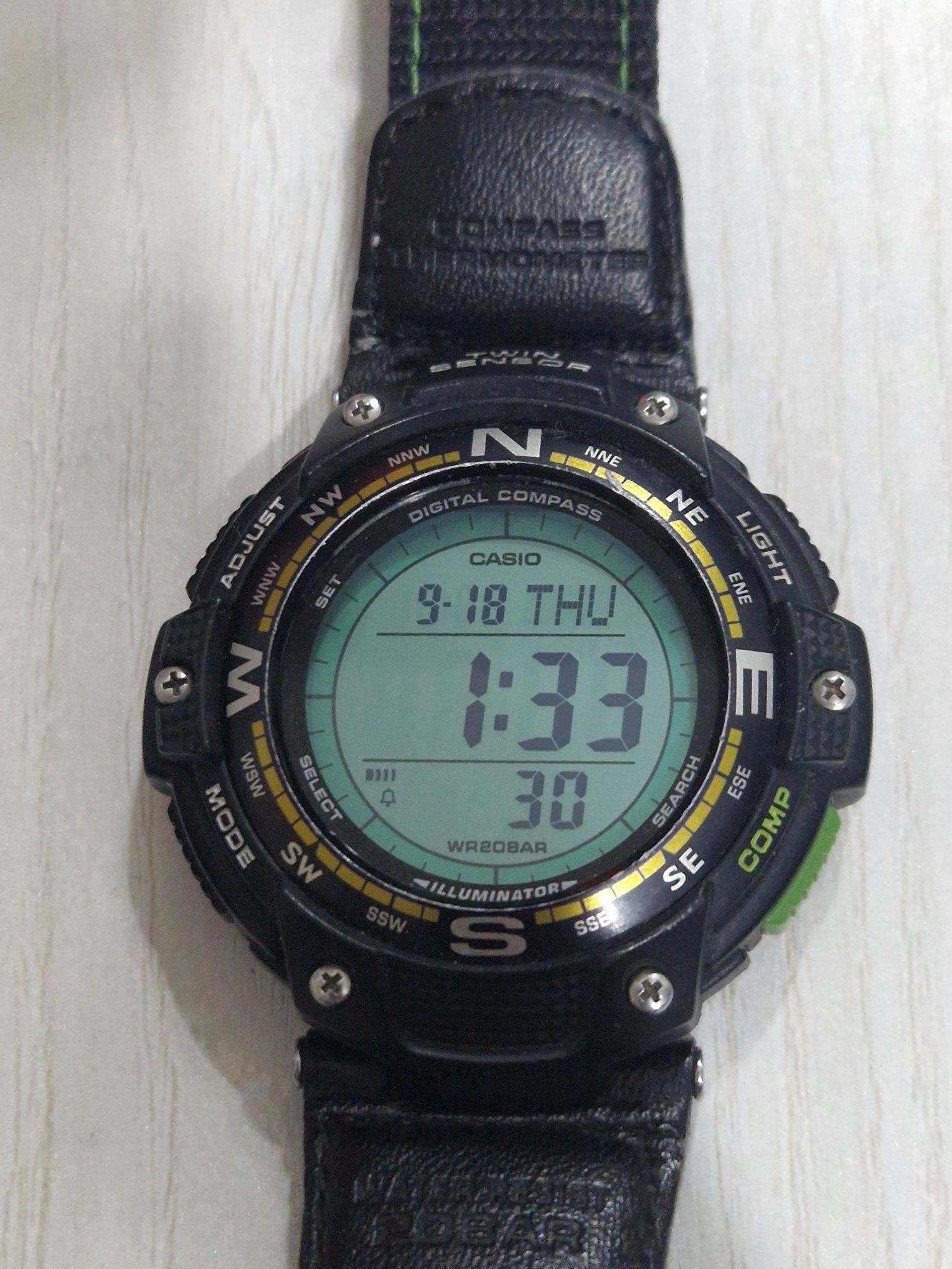Casio orginal comps termometrs
