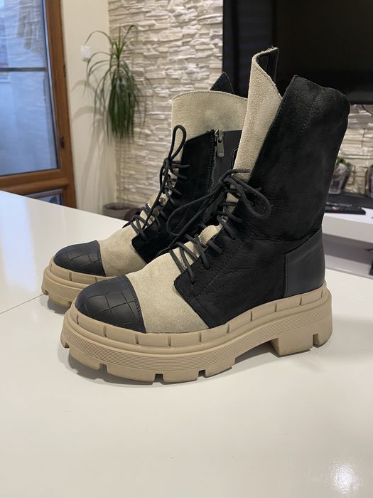 Дамски боти от естествена кожа